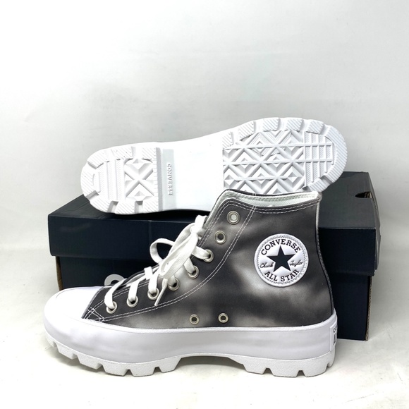 Converse Chuck Taylor Lugged Platform Shoes High Women Storm Wind Canvas 572564C - Picture 5 of 9